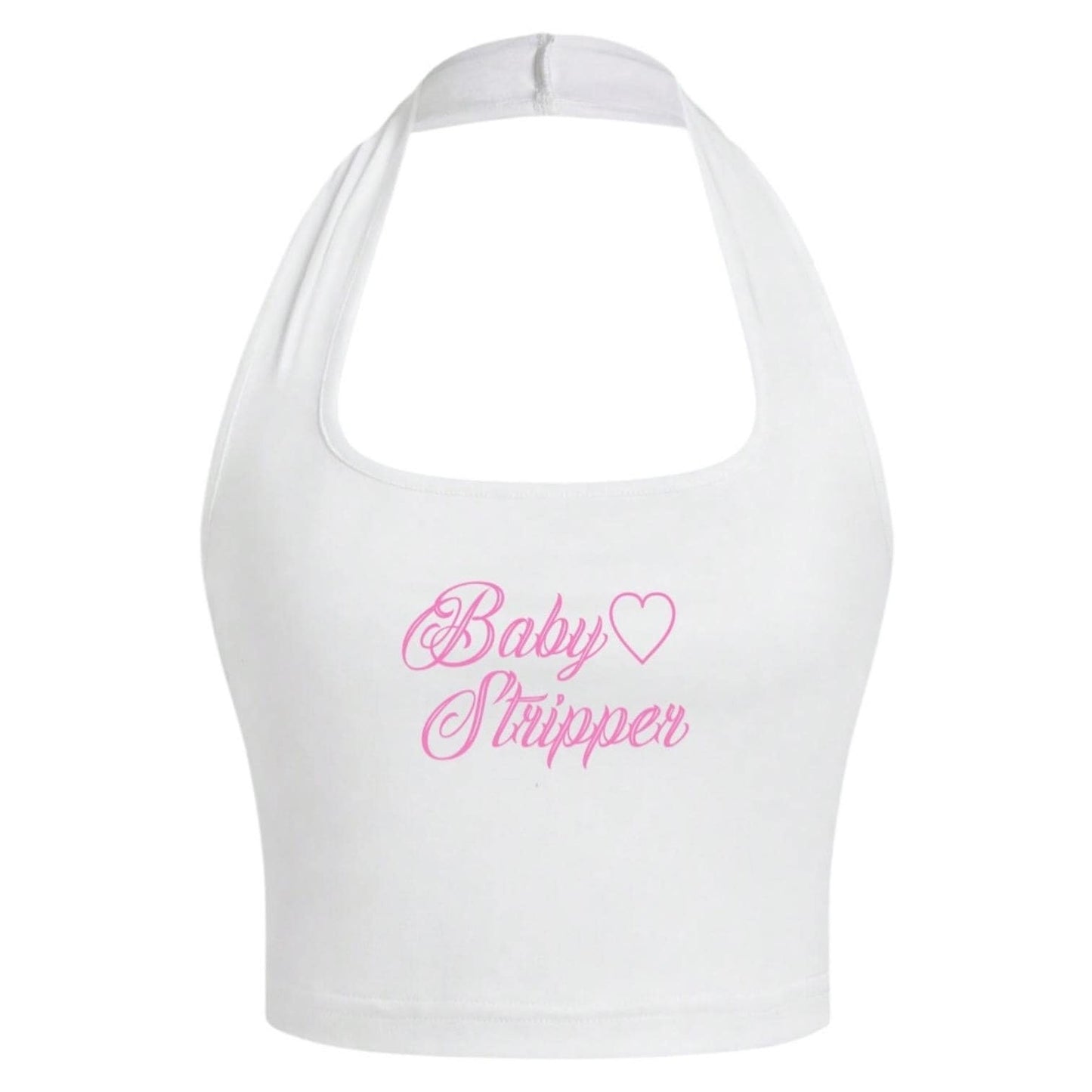 Baby Stripper Halter Top