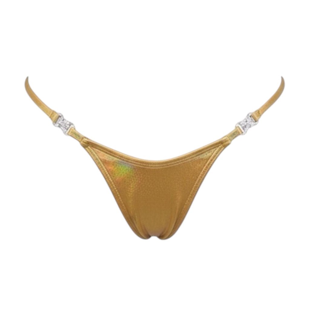 Quick Release G - String Bikini Set - Gold - GrlFriday Shop