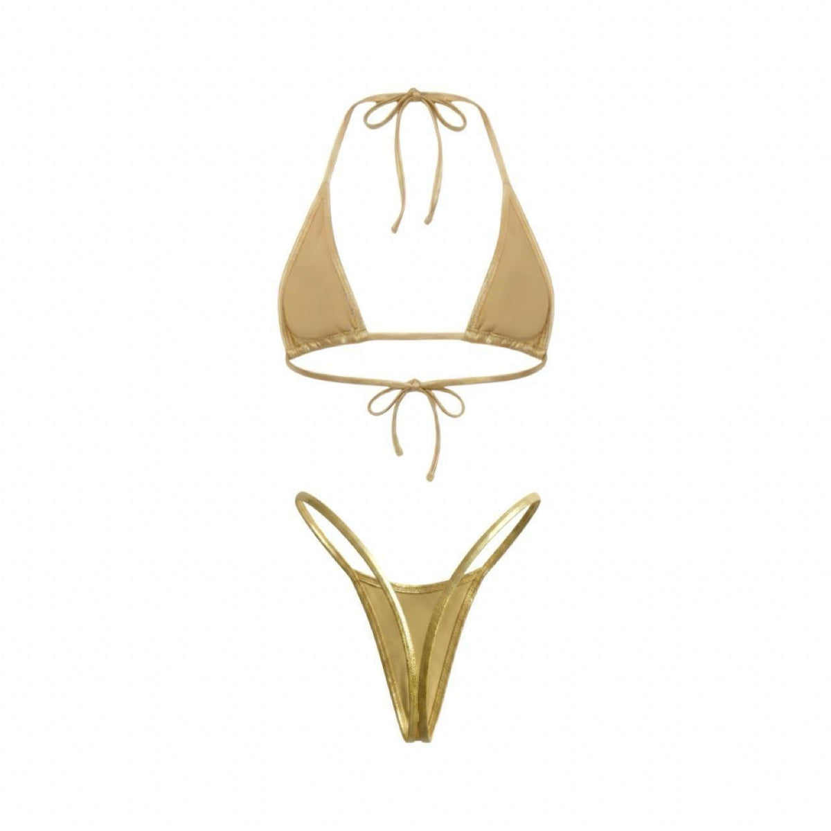 Holographic Gold Breakaway Rave Microkini Set
