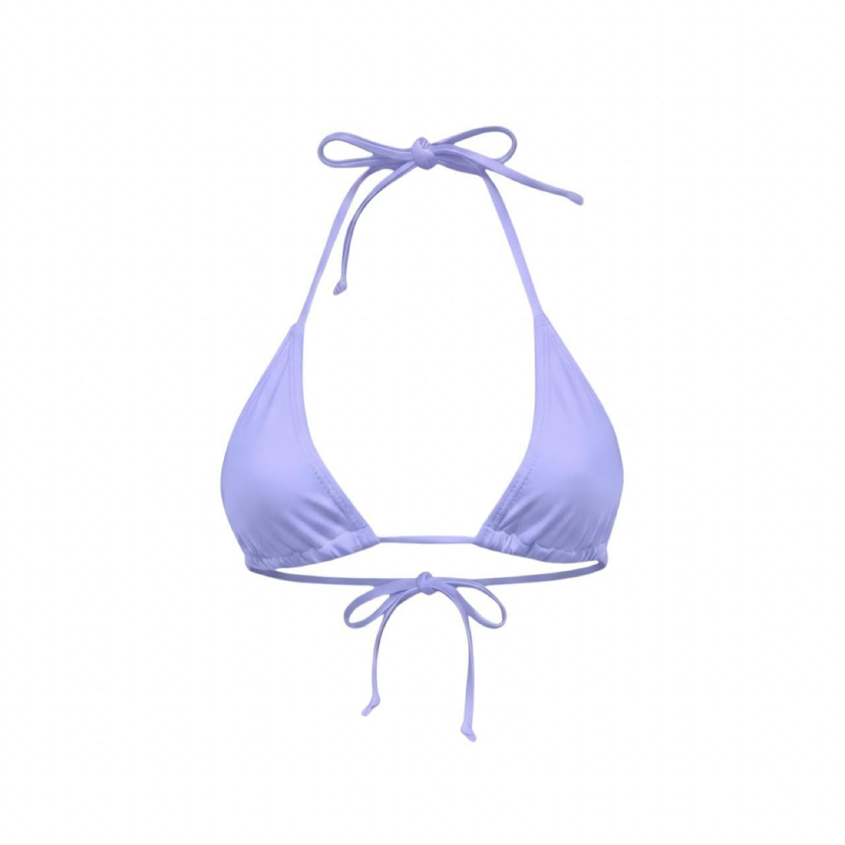 Lavender Milk Full Coverage G-String Thong Mini Tri-Kini Set