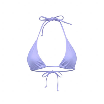 Lavender Milk Full Coverage G-String Thong Mini Tri-Kini Set