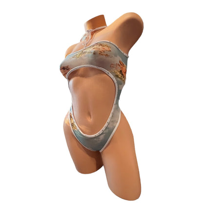Angel Cutout One Piece - GrlFriday Shop