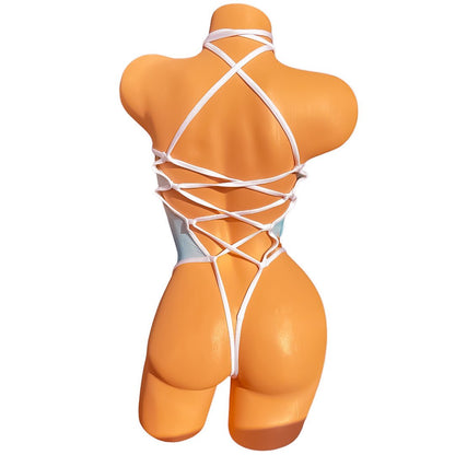 Angel Cutout One Piece - GrlFriday Shop