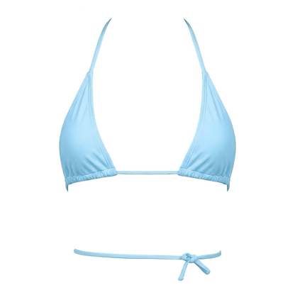 Baby Blue Micro Tri - Kini Top - GrlFriday Shop