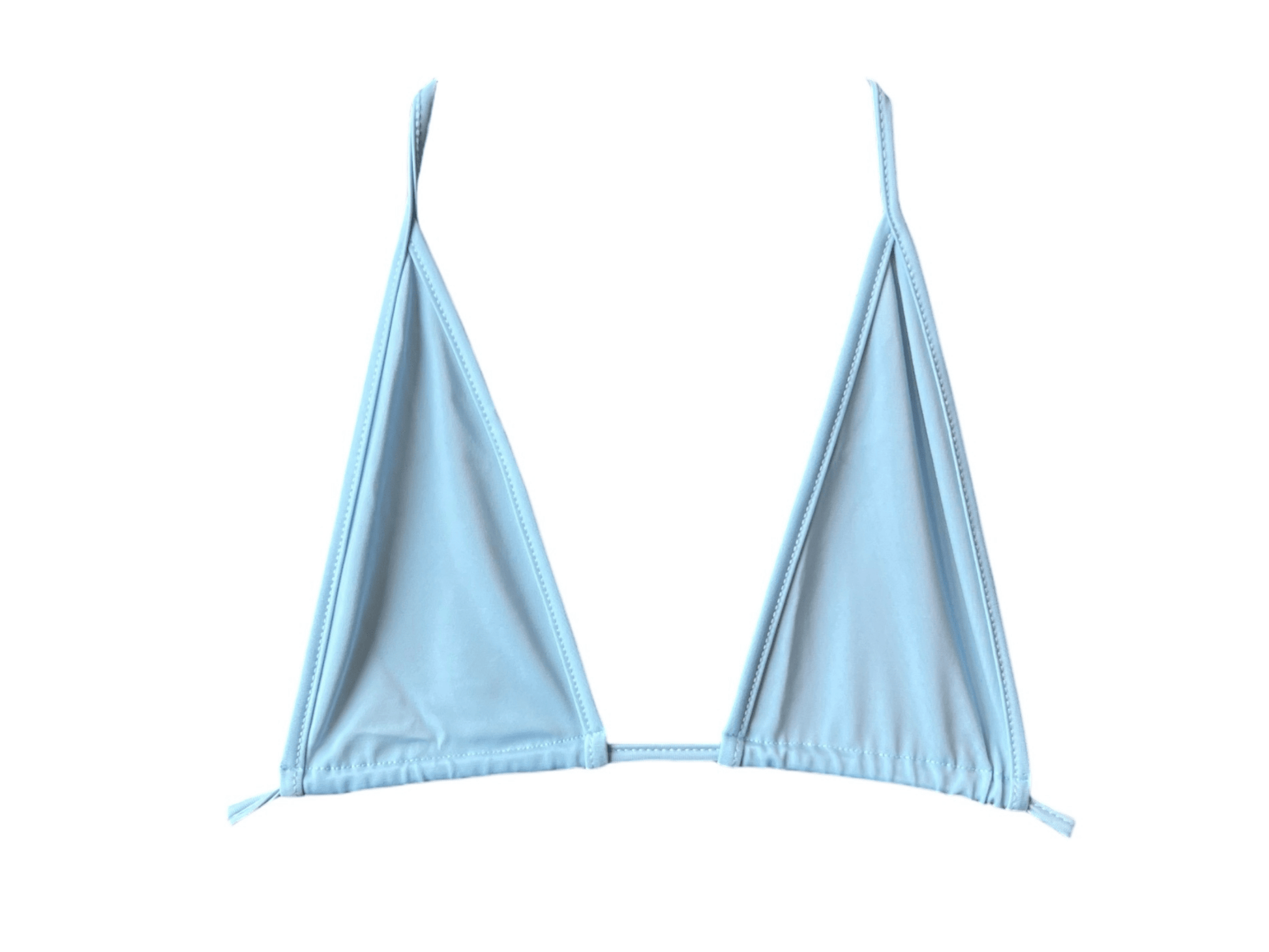 Baby Blue Micro Tri - Kini Top - GrlFriday Shop