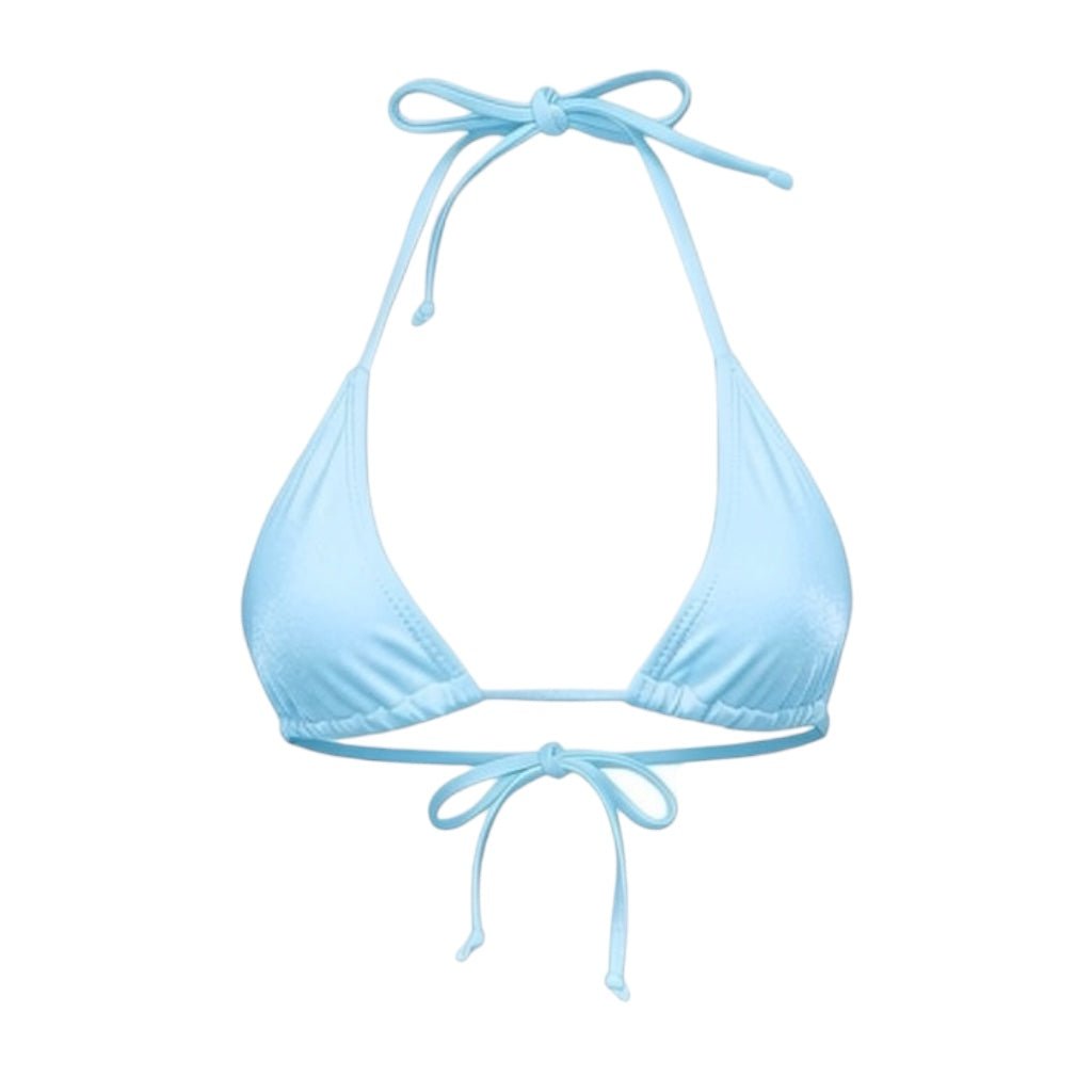 Baby Blue Micro Tri - Kini Top - GrlFriday Shop