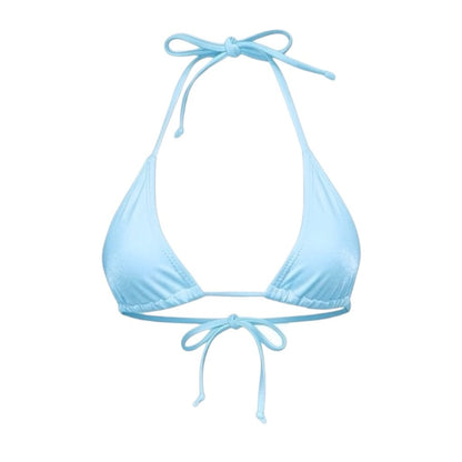 Baby Blue Micro Tri - Kini Top - GrlFriday Shop