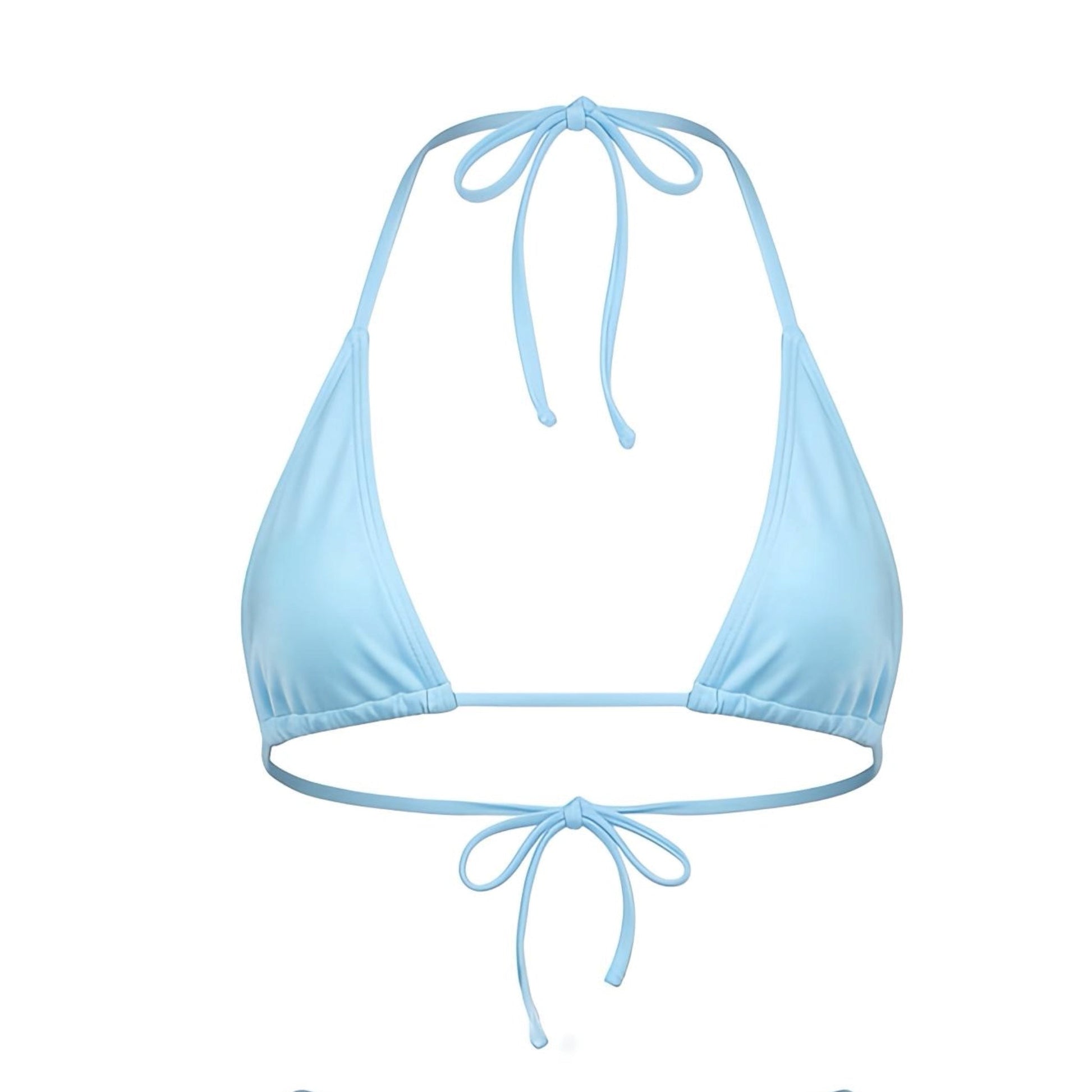 Baby Blue Micro Tri - Kini Top - GrlFriday Shop