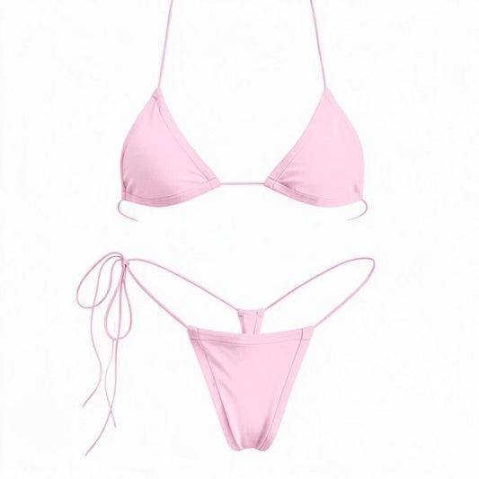 Baby Pink Microkini Set - GrlFriday Shop