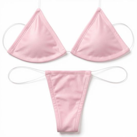 Baby Pink Microkini Set - GrlFriday Shop
