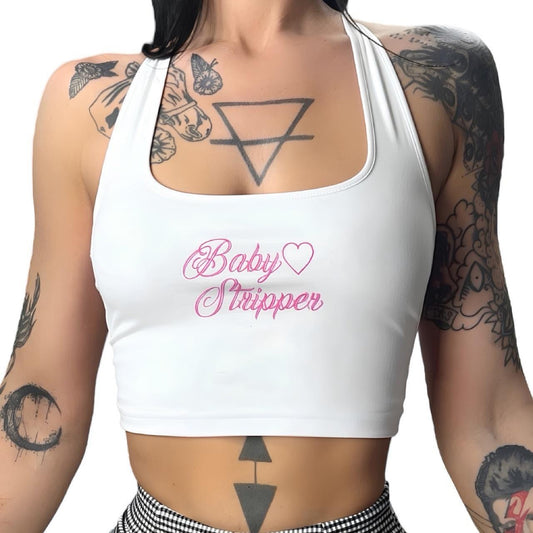 Baby Stripper Halter Top - GrlFriday Shop