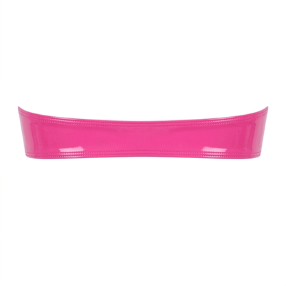 Barbie Pink Latex Faux Leather Nanokini Microkini - GrlFriday Shop