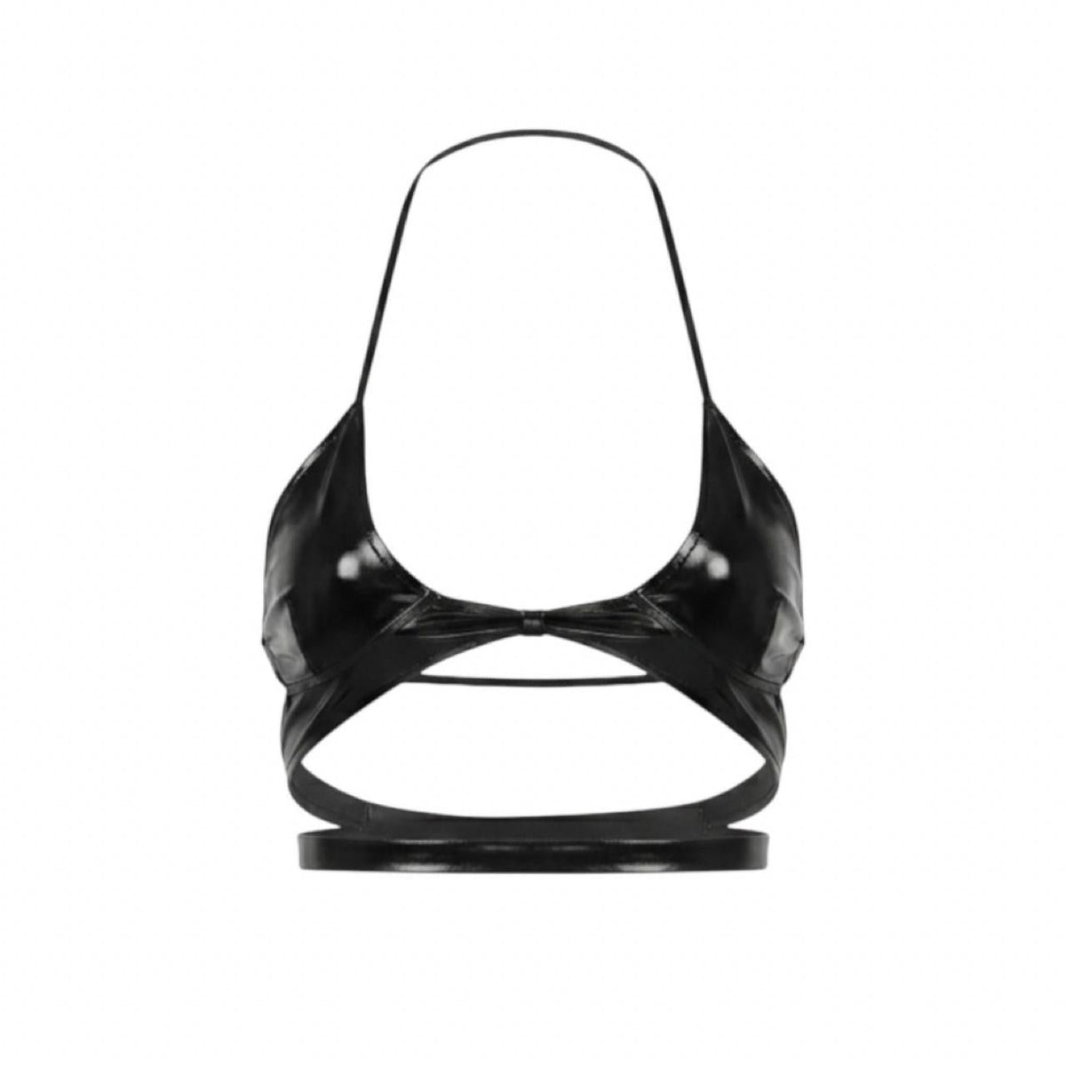 Black Faux Leather Vixen 2 Piece Skirt Set - GrlFriday Shop