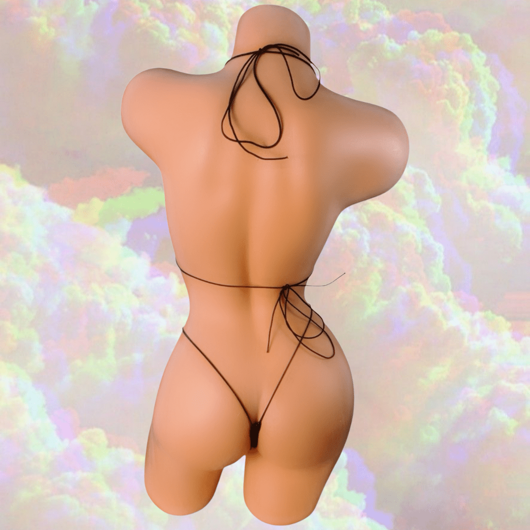 Black Holographic Microkini Set - GrlFriday Shop