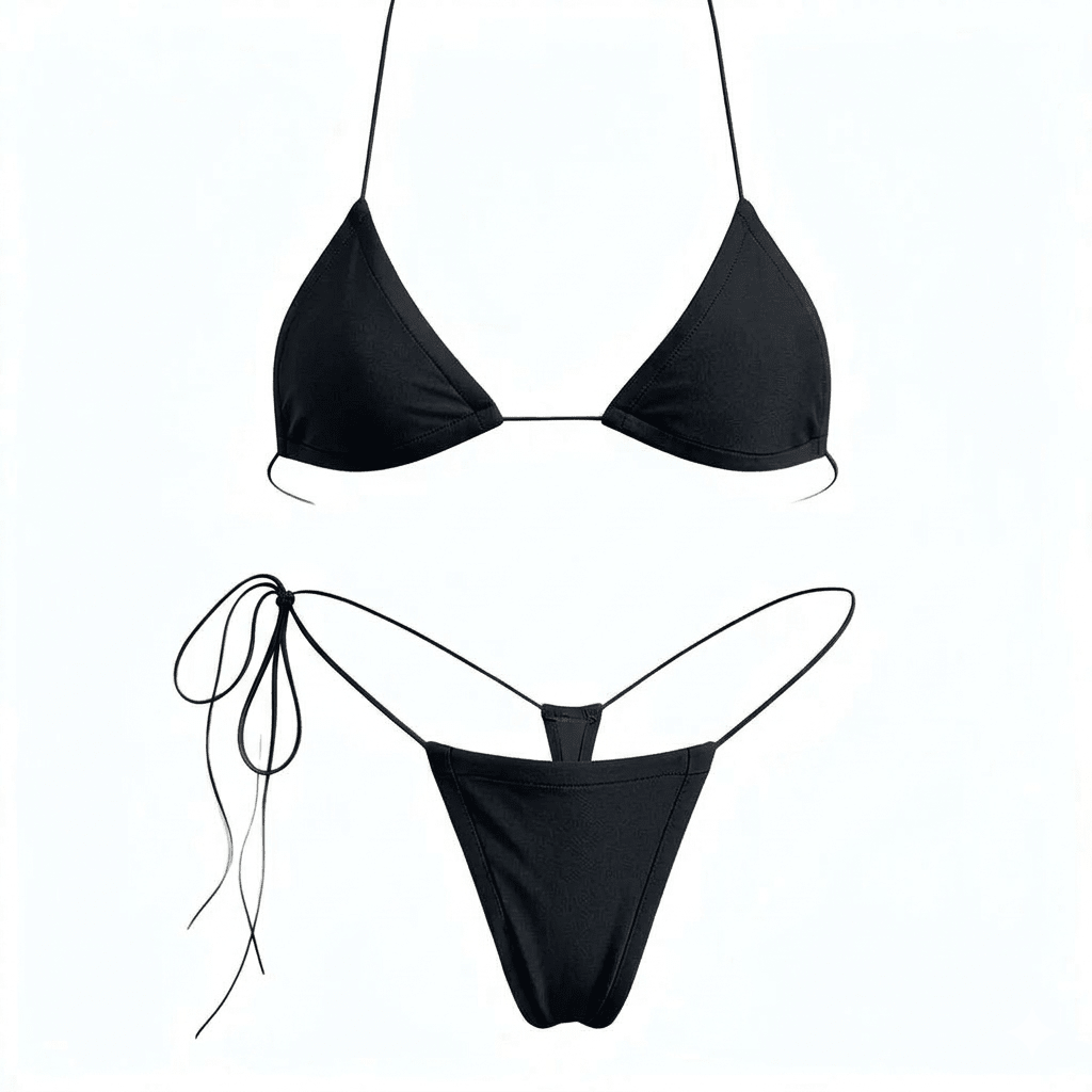 Microkuini Black Microkini Set – GrlFriday Shop