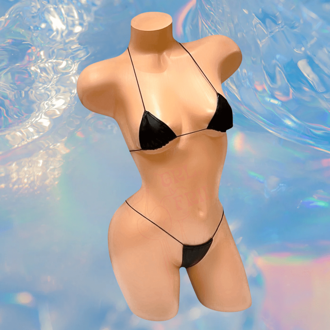 Microkuini Black Microkini Set – GrlFriday Shop