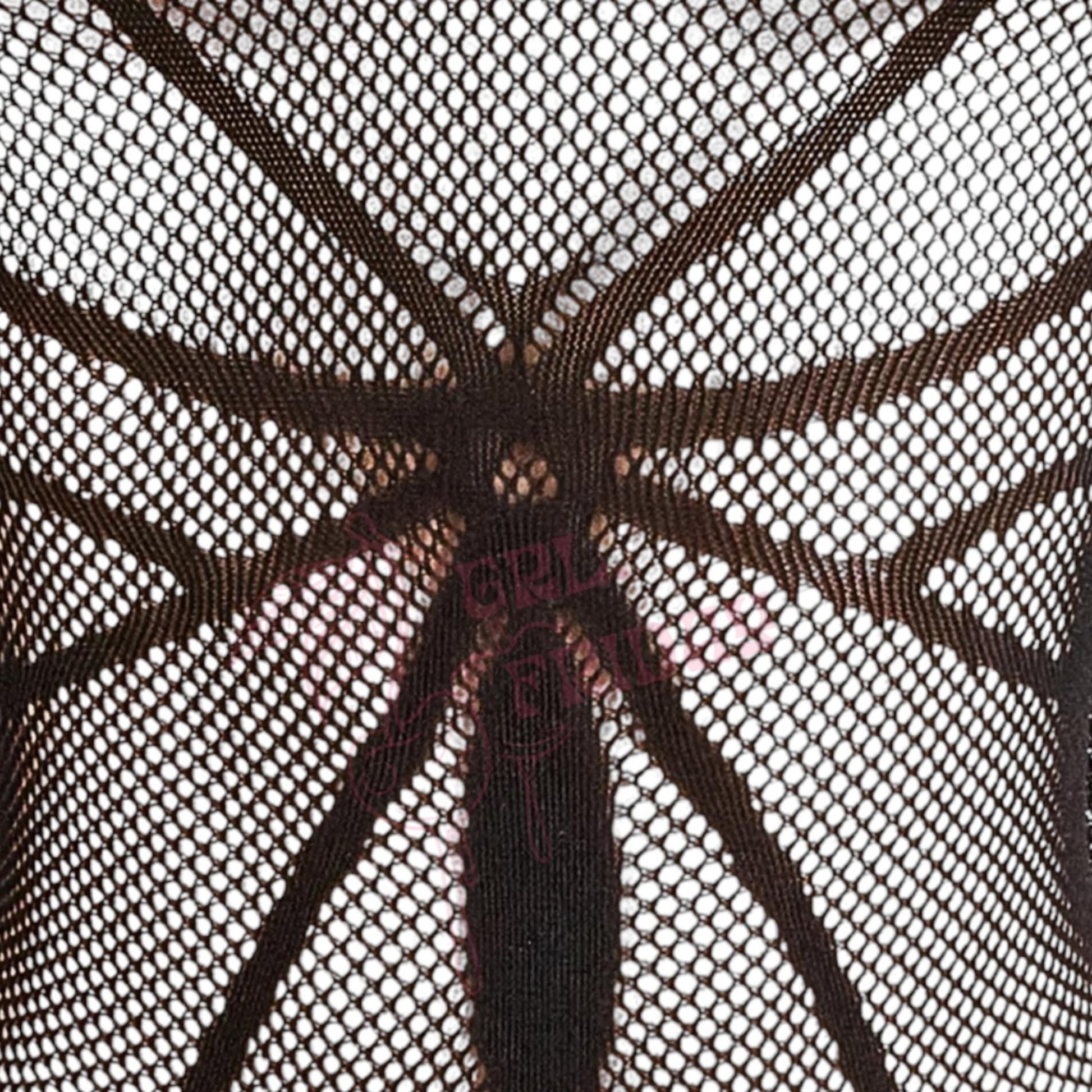 Black Widow Spider Fishnet Stripper Bodysuit - GrlFriday Shop