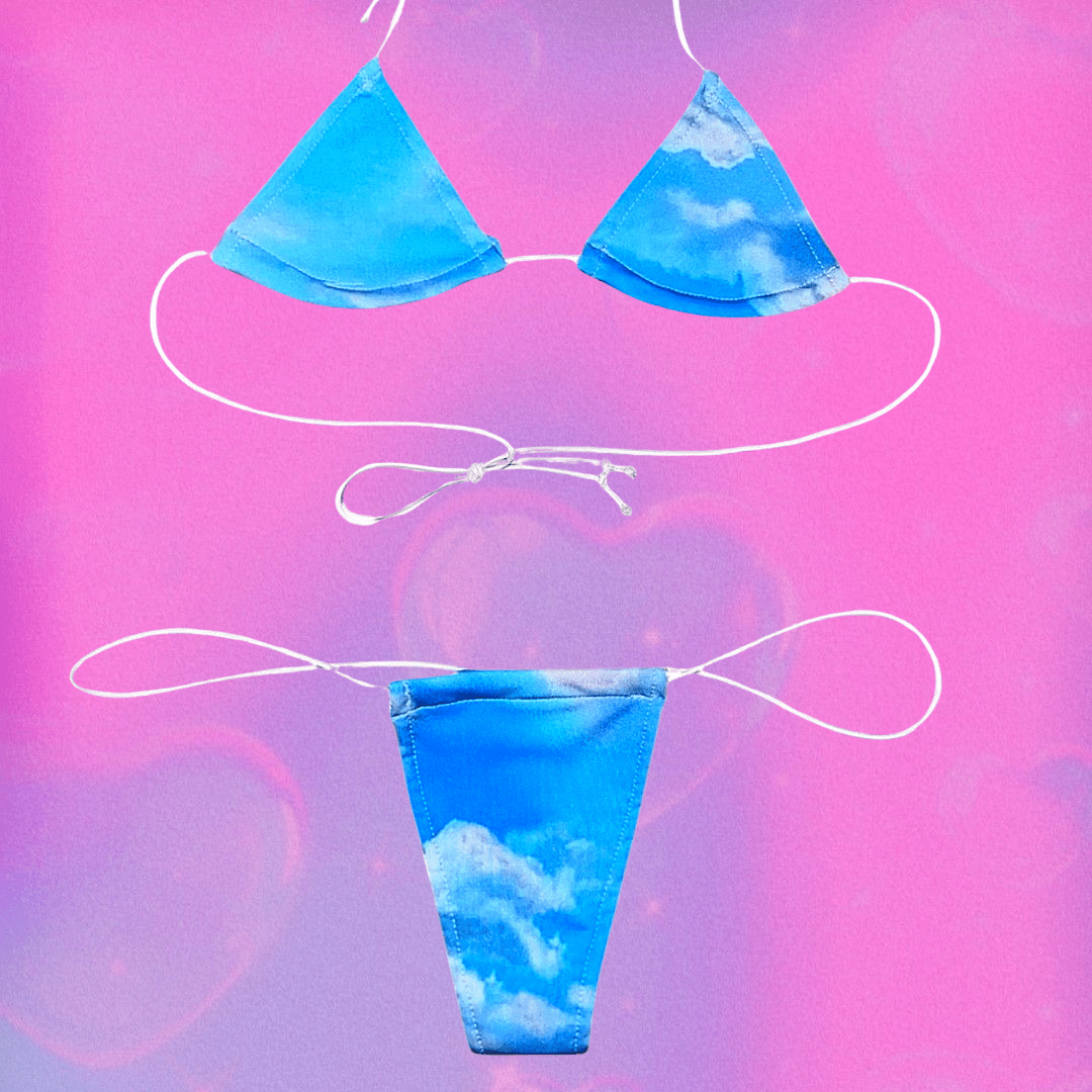 Microkinny Cloudbusting Microkini Set – GrlFriday Shop