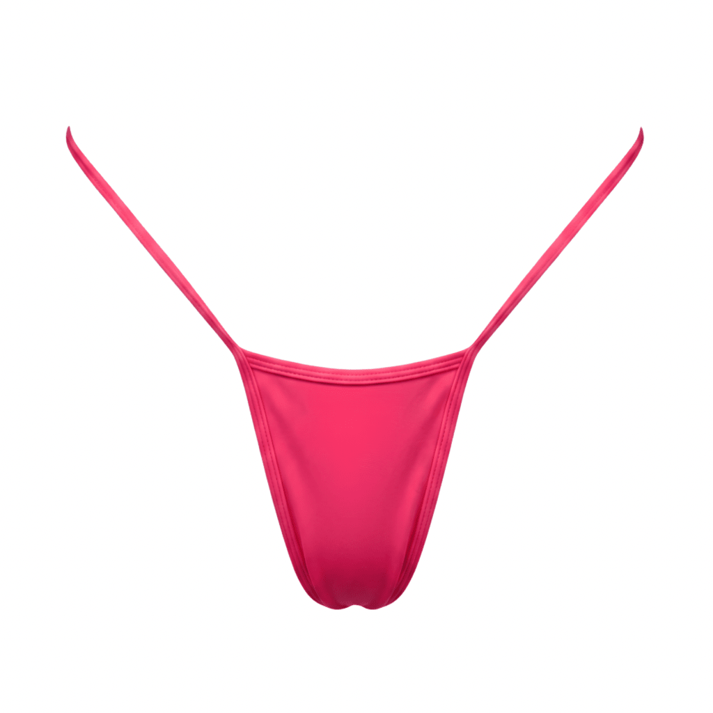 Coral Micro G String Thong Tri-Kini Set - GrlFriday Shop