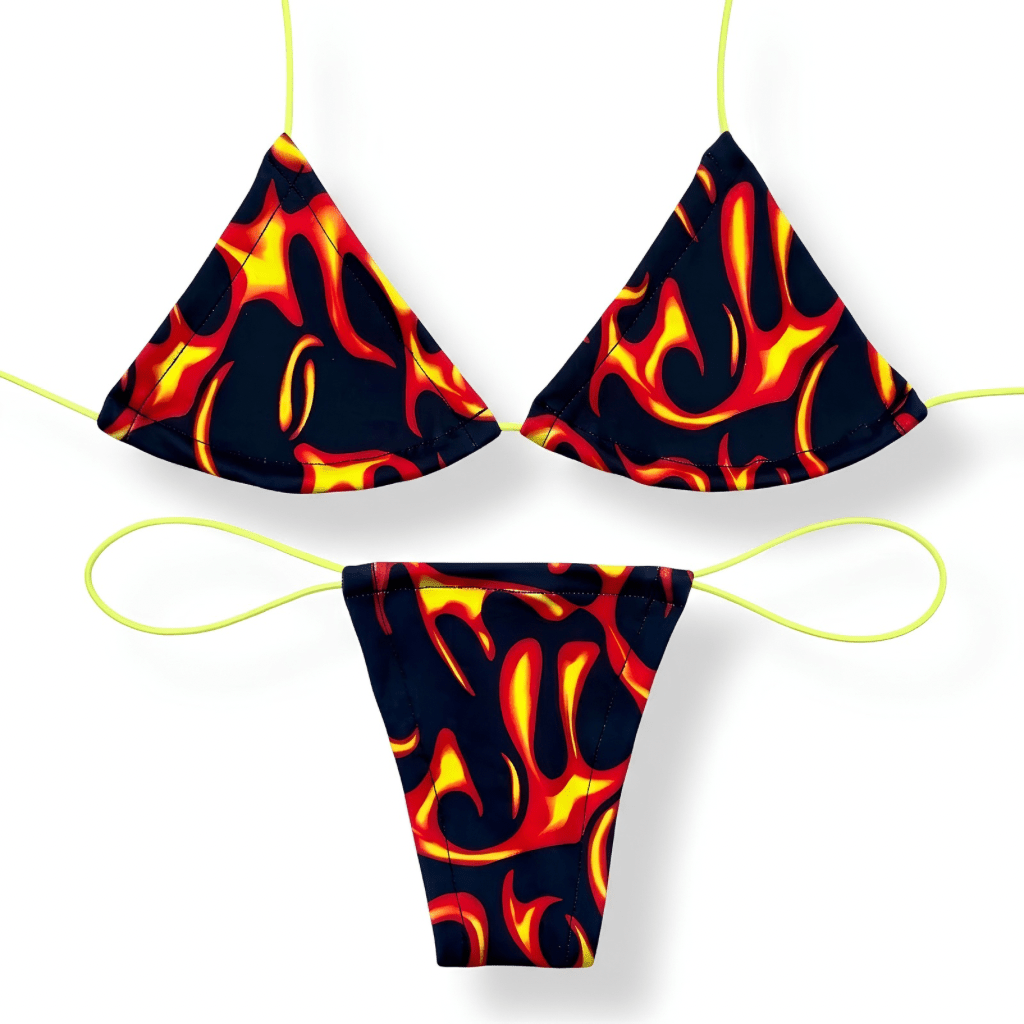 Flame On Microkini Set - GrlFriday Shop