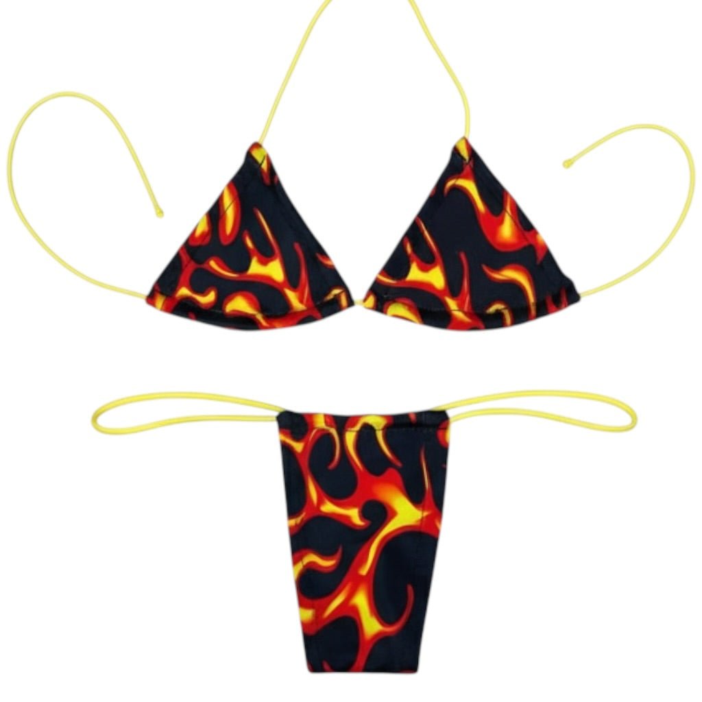 Flame On Microkini Set - GrlFriday Shop