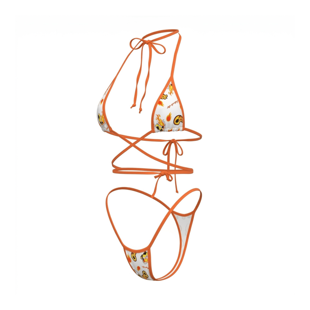 Flamin’ Hot Cheeto Slingshot String Micro Bikini - GrlFriday Shop