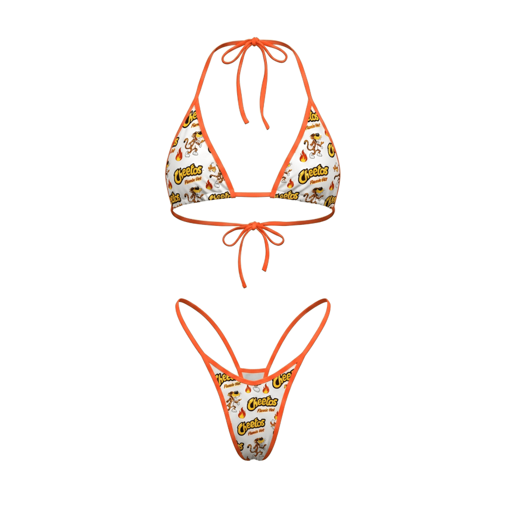 Flamin’ Hot Cheeto String Micro Bikini - GrlFriday Shop