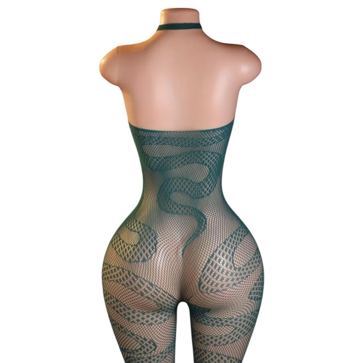 Green Snake Fishnet Bodystocking - GrlFriday Shop