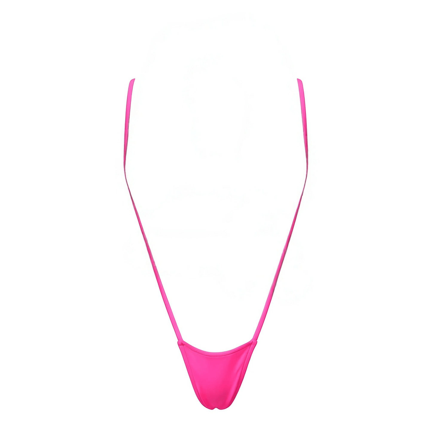 Hot Pink Tri - Kini Slingshot Thong Set - Microkini - GrlFriday Shop