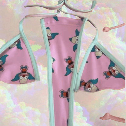 Krusty the Clown Microkini with Bows - GrlFriday Shop
