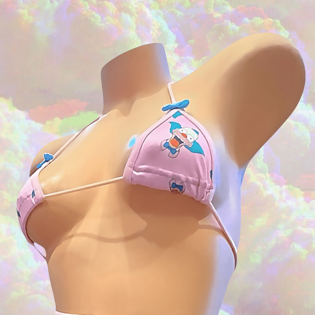 Krusty the Clown Microkini with Bows - GrlFriday Shop