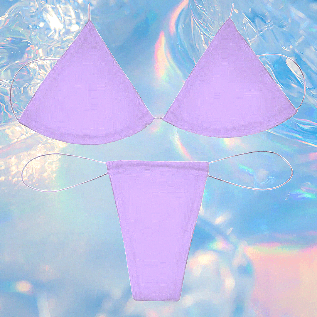 Lavender Microkini Set - GrlFriday Shop