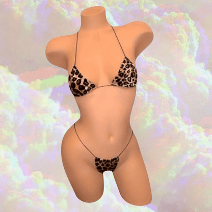 Leopard Print Microkini Set - GrlFriday Shop