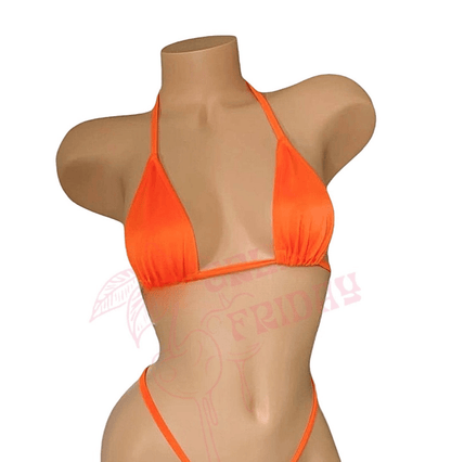 Mini Tri - Kini Top - Orange - GrlFriday Shop