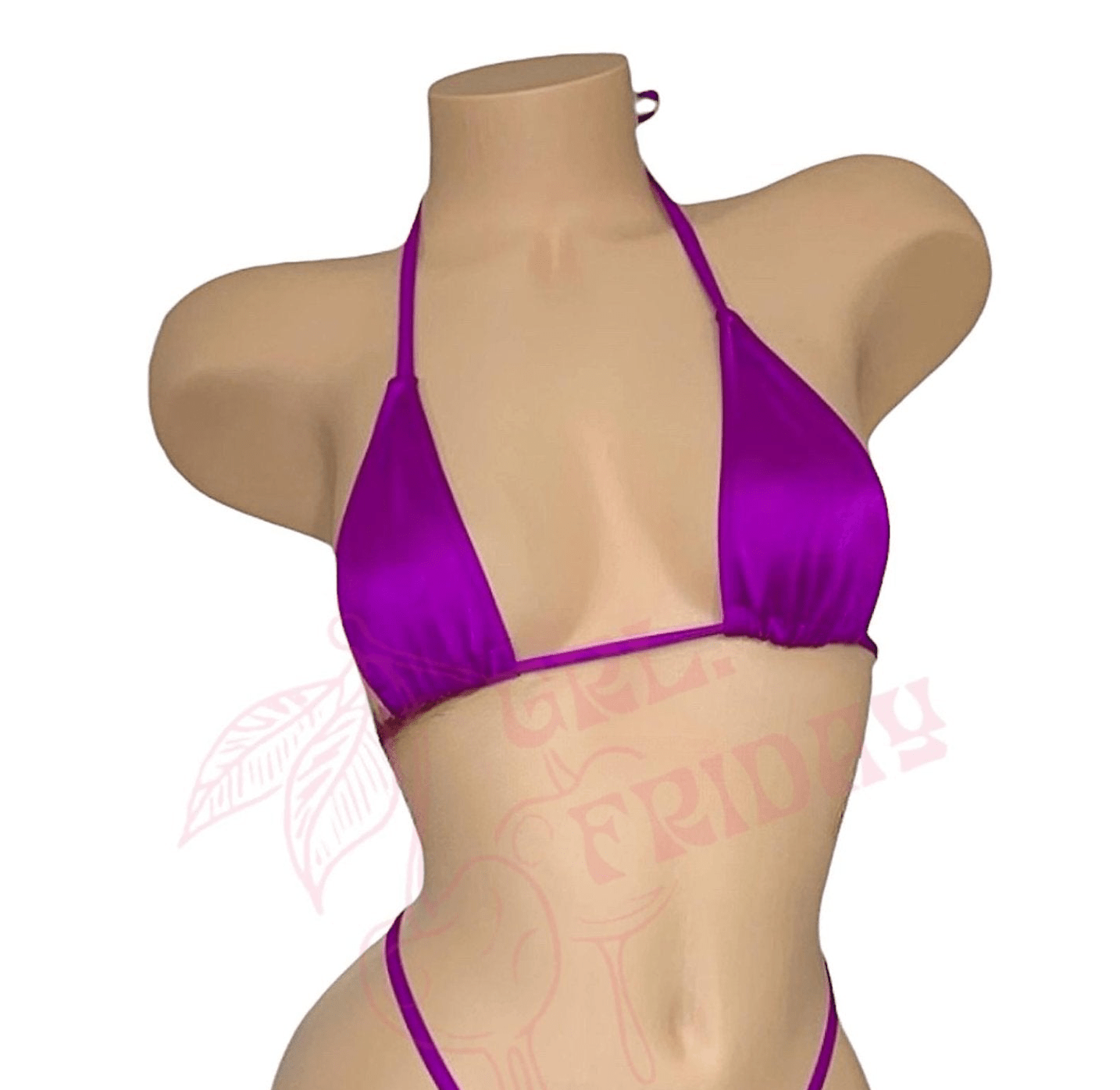 Mini Tri - Kini Top - Purple - GrlFriday Shop