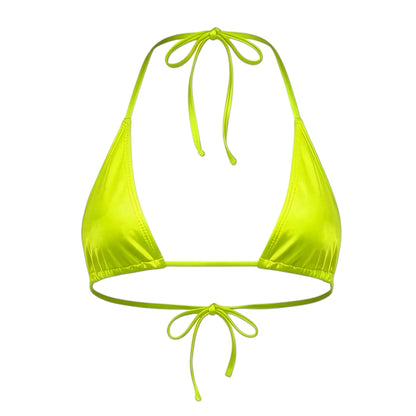 Neon Yellow G String Thong Mini Tri - Kini Set - GrlFriday Shop