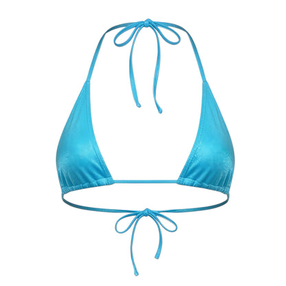 Ocean Blue G String Thong Mini Tri - Kini Set - GrlFriday Shop
