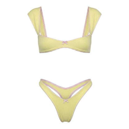 Princess Nanokini Set - Canary Yellow - GrlFriday Shop