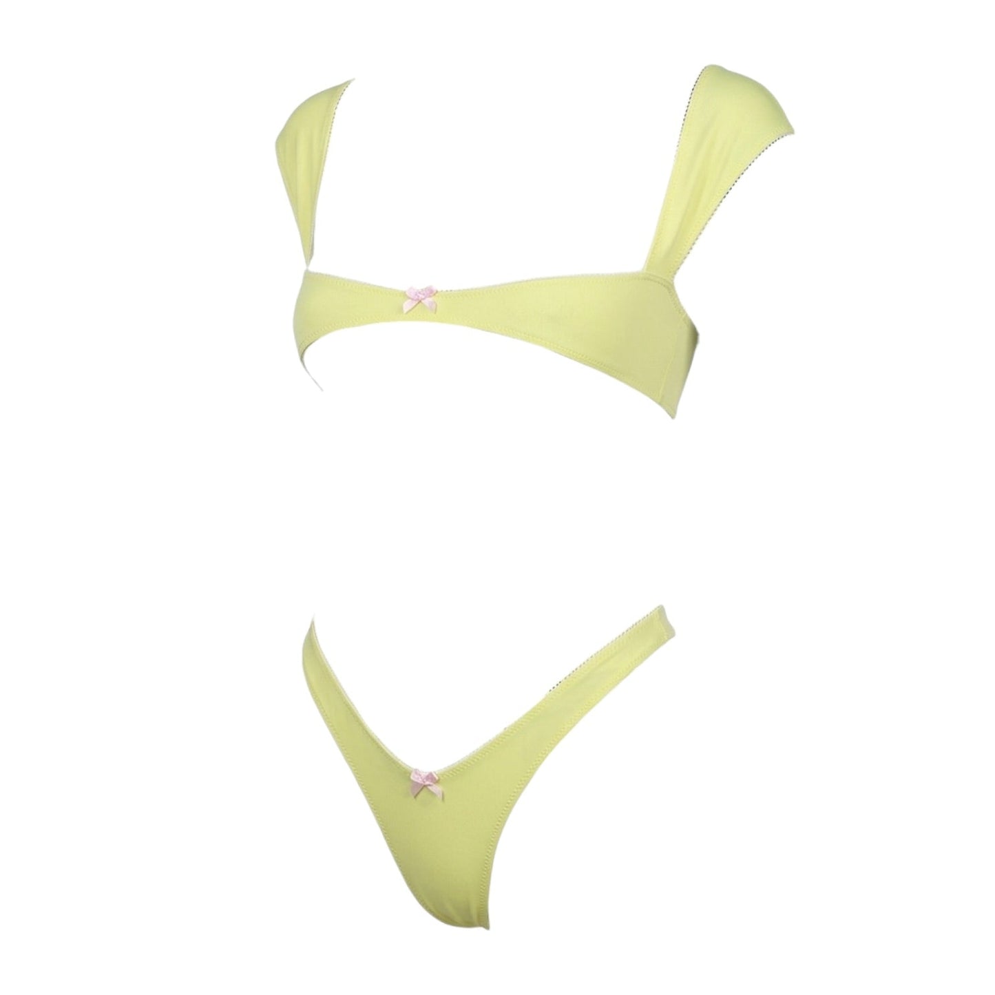 Princess Nanokini Set - Canary Yellow - GrlFriday Shop