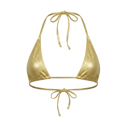 Quick Release G-String Bikini Set - Gold - GrlFriday Shop