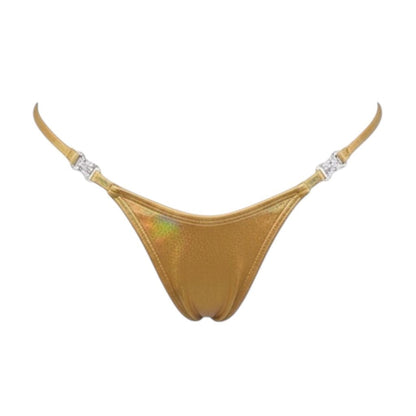 Quick Release G - String Bikini Set - Gold - GrlFriday Shop