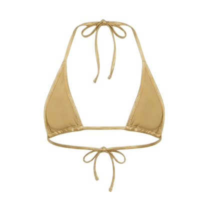 Quick Release G-String Bikini Set - Gold - GrlFriday Shop