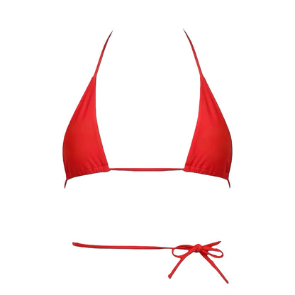 Red + Black Cherry Print Slingshot Thong Microkini Set - GrlFriday Shop