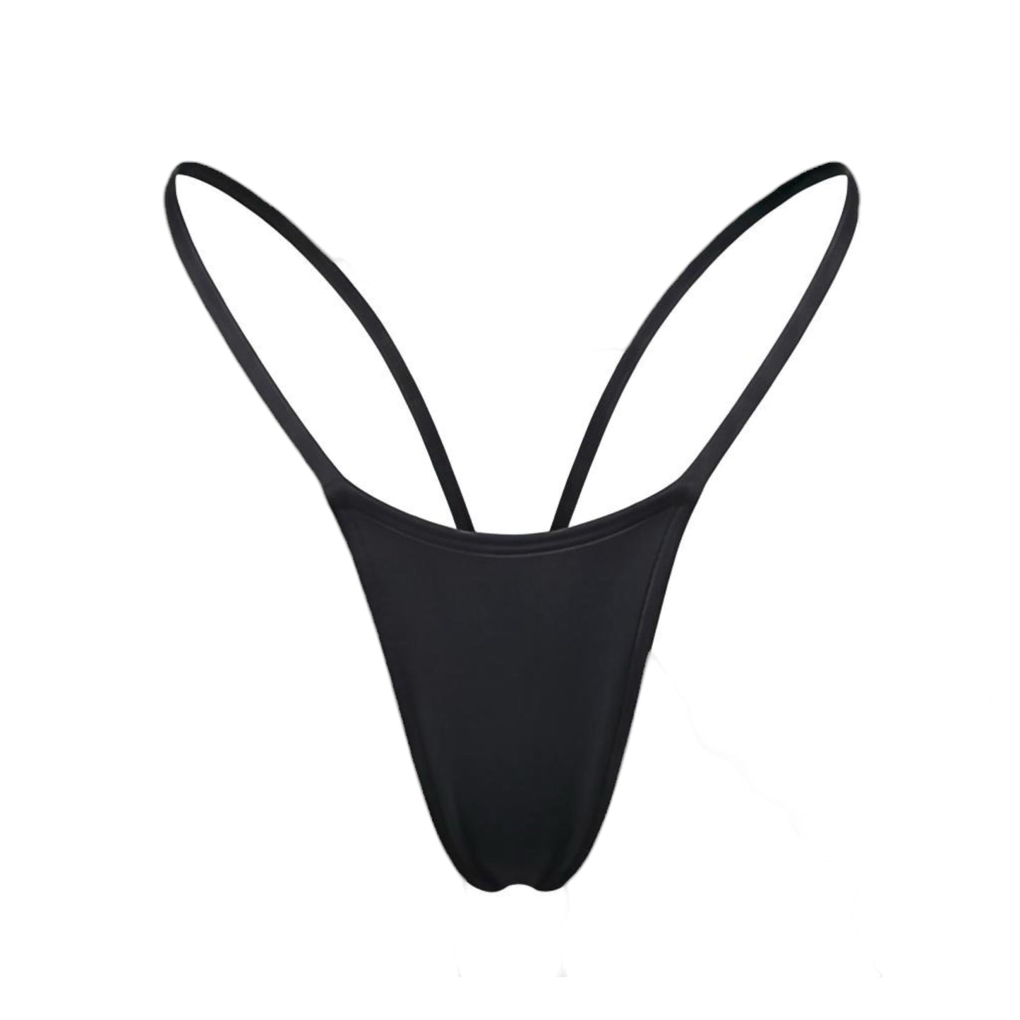 V - Back Thong - Black - GrlFriday Shop