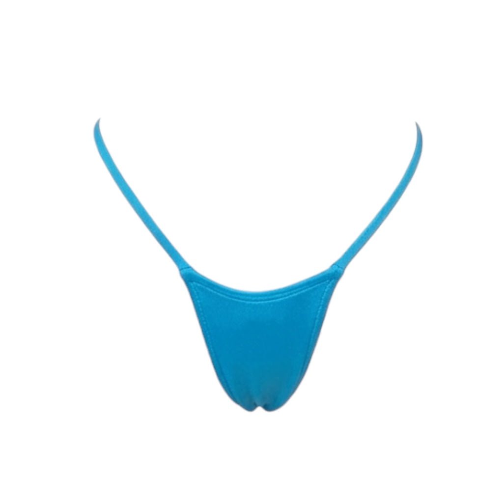 V - Back Thong - Ocean Blue - GrlFriday Shop
