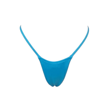 V - Back Thong - Ocean Blue - GrlFriday Shop