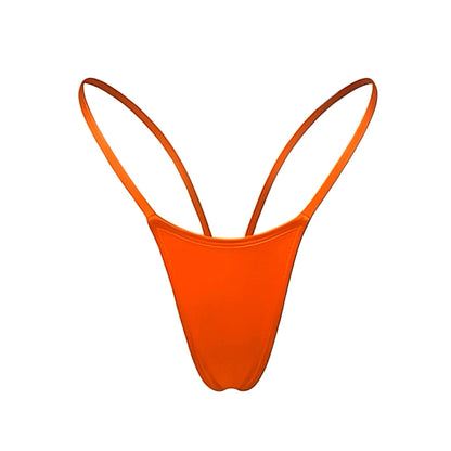 V - Back Thong - Orange - GrlFriday Shop