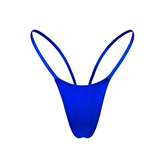 V - Back Thong - Royal Blue - GrlFriday Shop