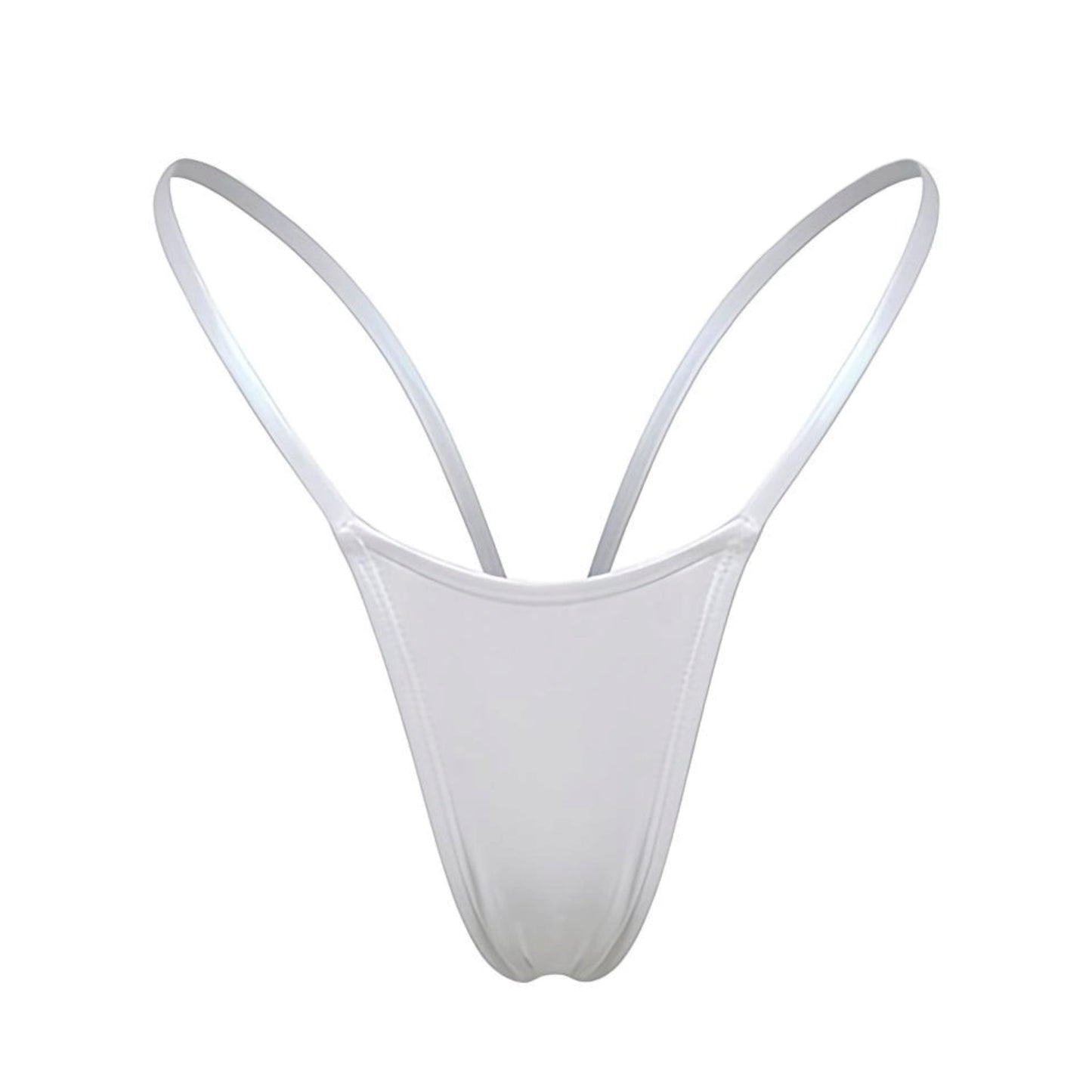 V - Back Thong - White - GrlFriday Shop