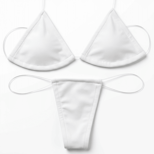 White Microkini Set - GrlFriday Shop